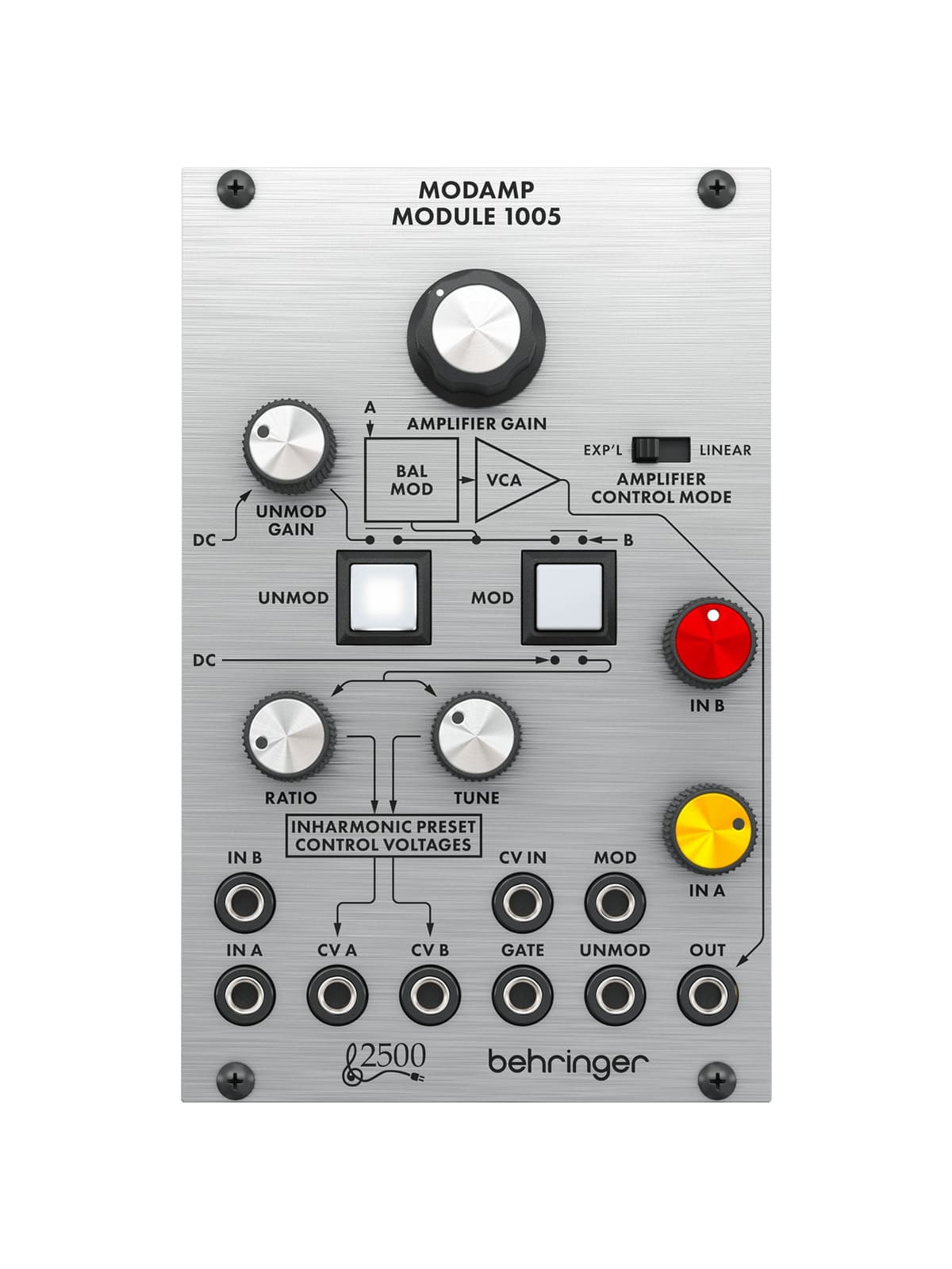 Behringer 2500 Series - ModAmp 1005 Ring Mod VCA - Eurorack Module