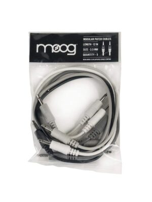 Moog 12" CV Patch Cable (Pack of 5)