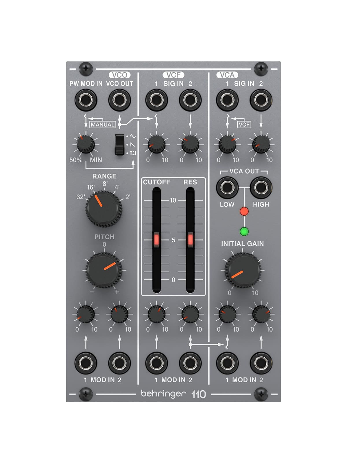 Behringer 110 - VCO/VCF/VCA - Eurorack Module